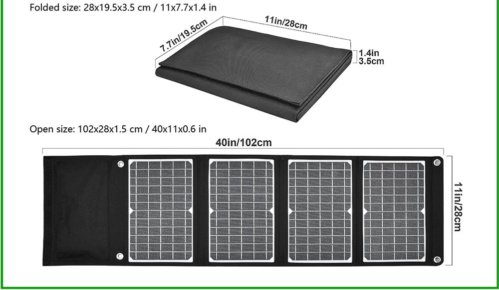 Сонячна панель 45W  на 2 USB