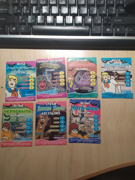 Ігральні карти Scooby-Doo!(скубі-ду)ціна за все