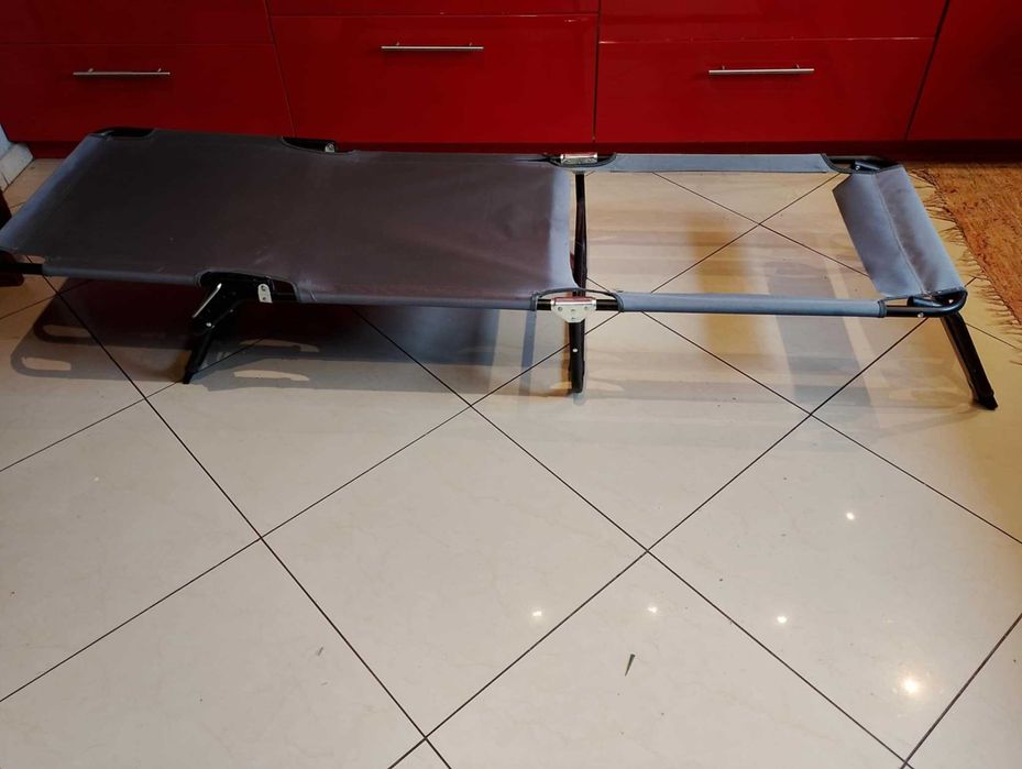 łóżko składane polowe brak 1/3 pokrycia 190 cm X 58 cm