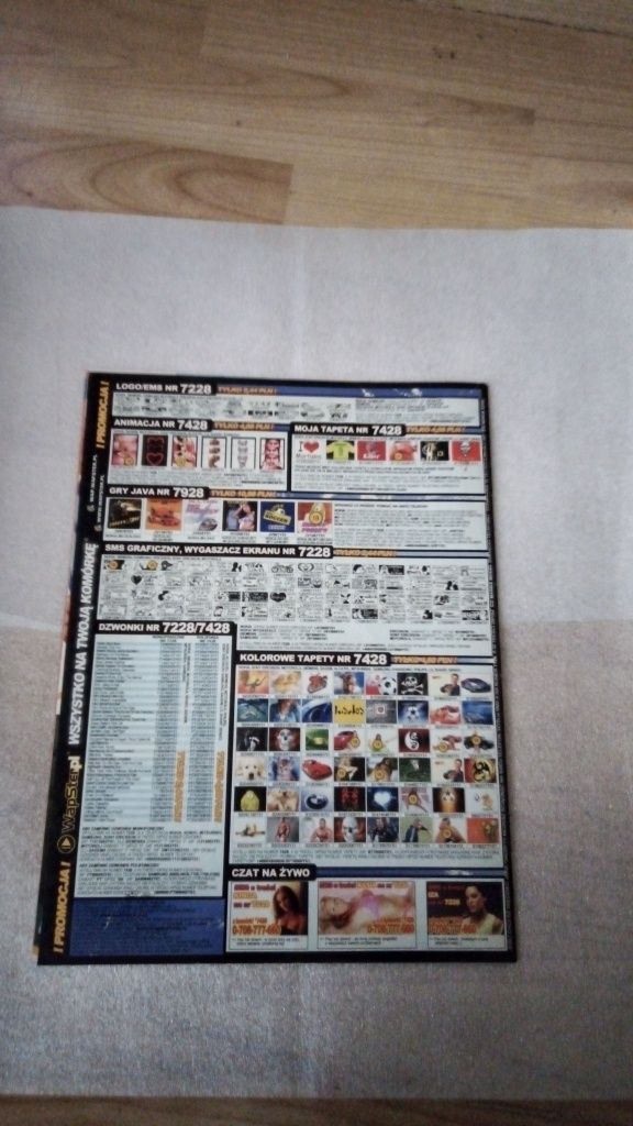 Czasopismo bravo sport nr. 7 z 2005r. Z plakatami