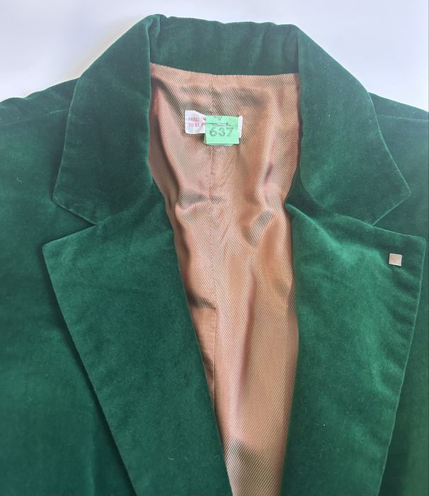 I am піджак, жакет оксамитовий, бархатний