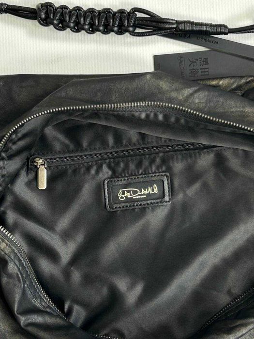 Шкіряна Сумка-рюкзак чорна black shopping bag черный рюкзак