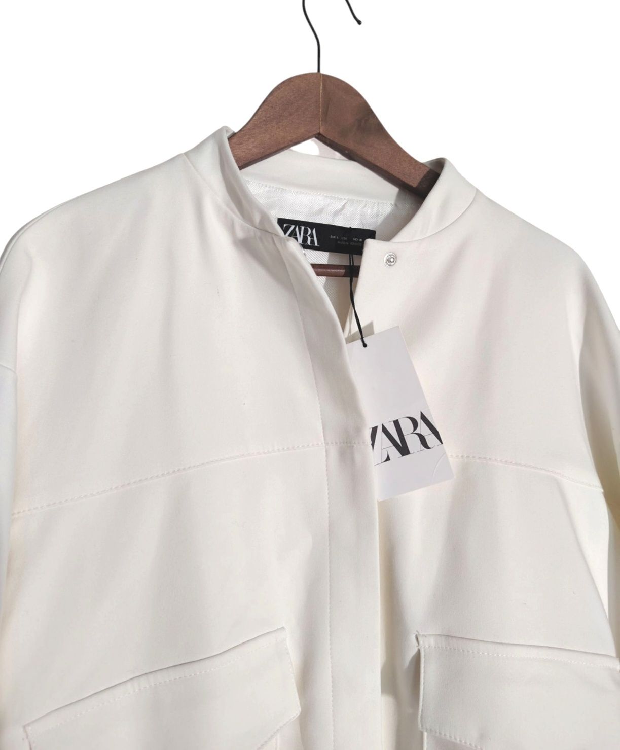 Zara Woman piękna nowa letnia kurtka/żakiet L/XL minimalist