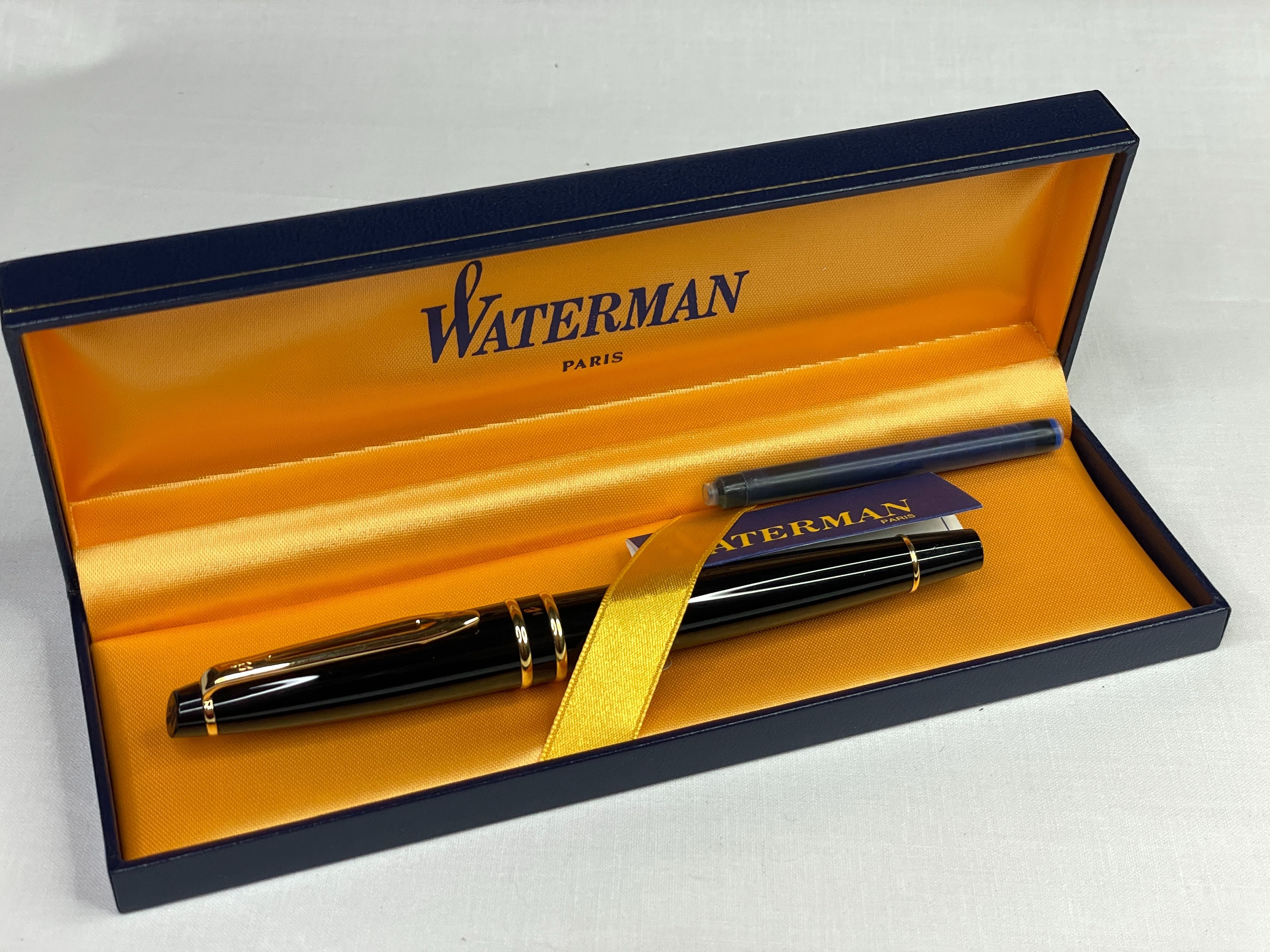 ручка перо позолочена Waterman Expert II