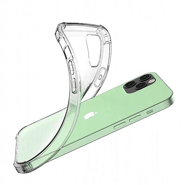 Etui Anti Shock Clear+ szkło do iPhone 12 / 12 Pro