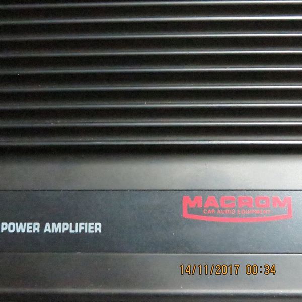 AMPLIFICADOR Macrom + divider Kenwood