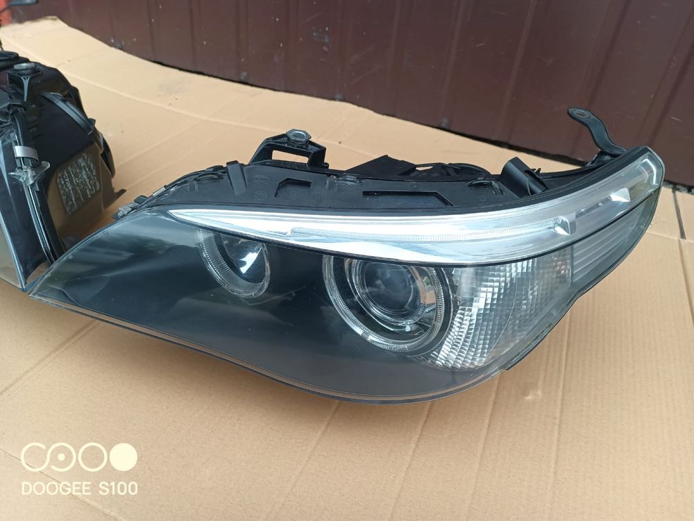 Lampy bmw e60 xenon skrętne przed lift