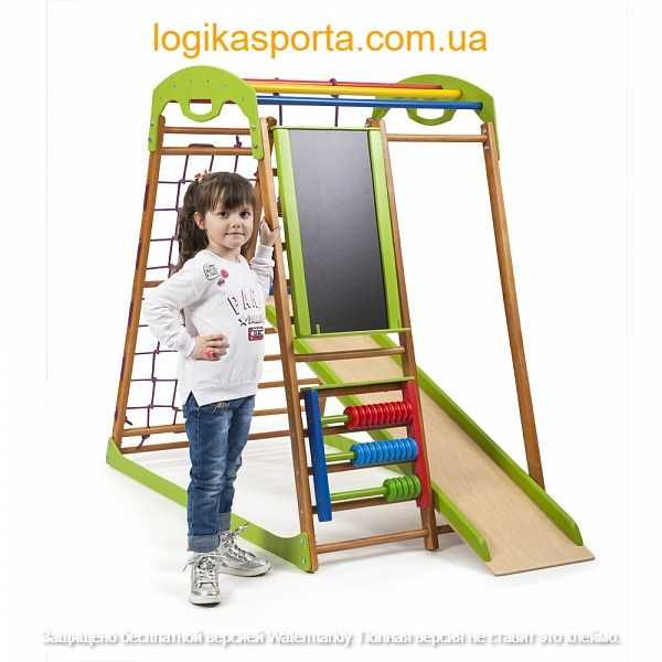 Горка. Качели. Детский спортивный комплекс для квартиры.
