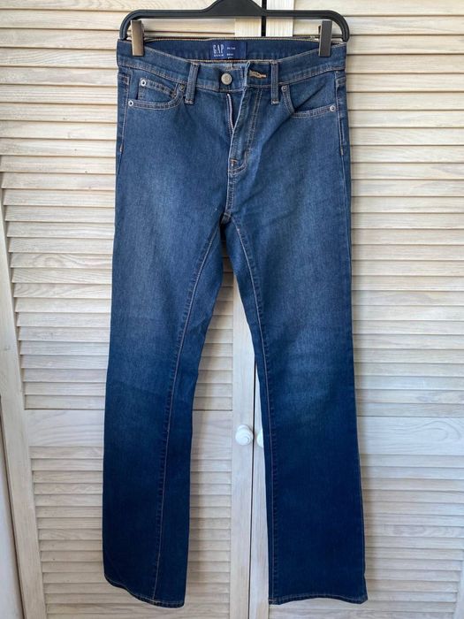 Джинси GAP кльош Темно-сині