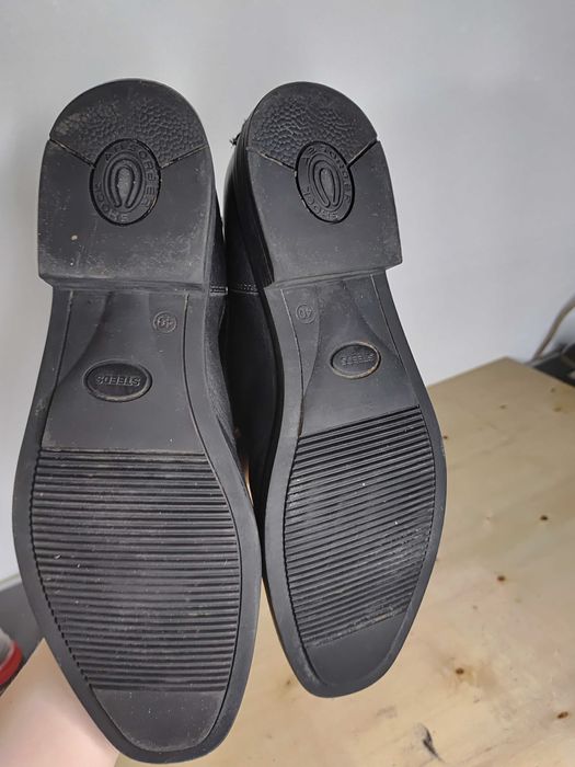 276.40. Oficerki Steeds Brasilia, roz: 40 Slim, łyd: 33cm, wys: 46,5cm