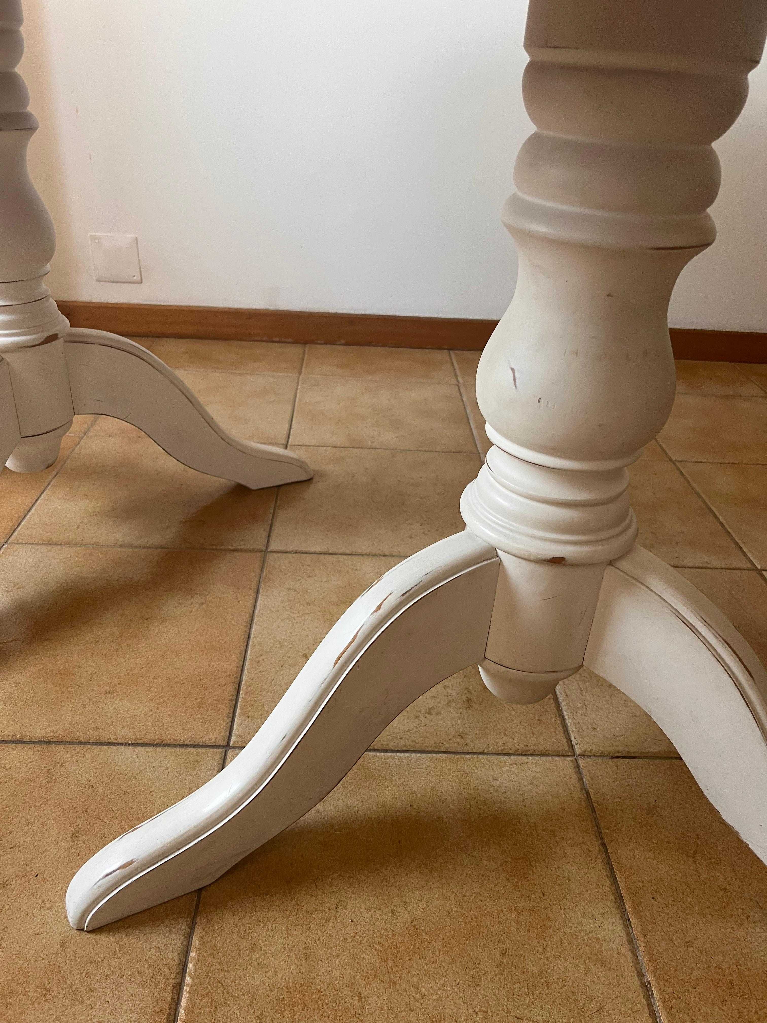 Mesa jantar madeira maciça (1.20 fechada 1.70 aberta)