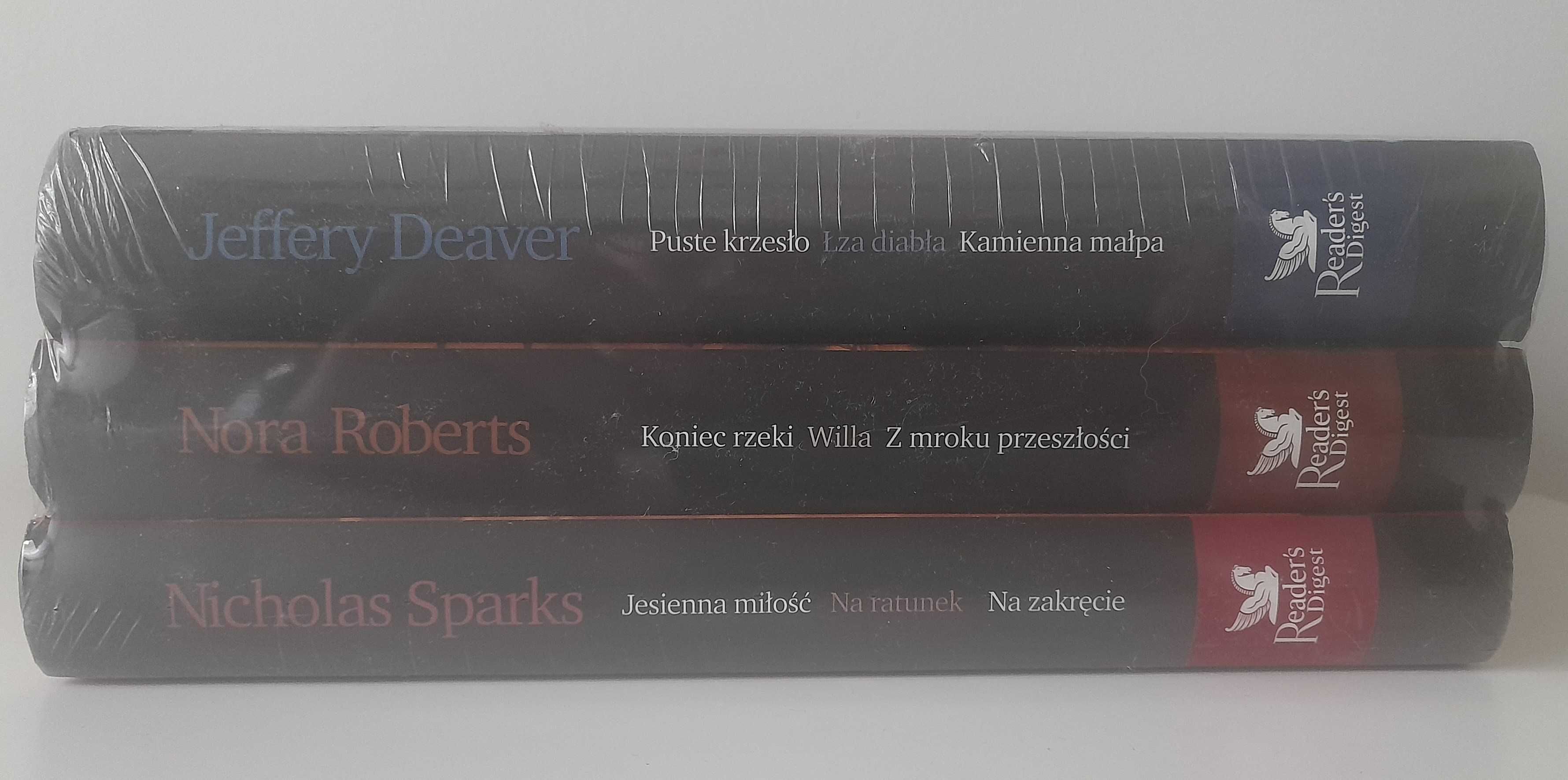 Skróty 9 książek Jeffery Deaver, Nora Roberts, Nicholas Sparks