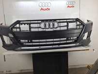ZDERZAK GRILL AUDI A7 BLACK EDITION 4K C8 4K8 2019-2023 OE ASO GRILL ATRAPA