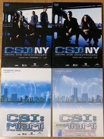 CSI NY + CSI Miami - Temporadas 1 Completas