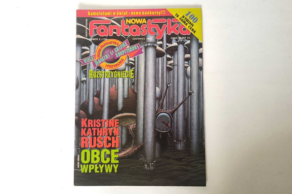 Magazyn / Czasopismo  „Nowa Fantastyka” , numer 6 (129), czerwiec 1993