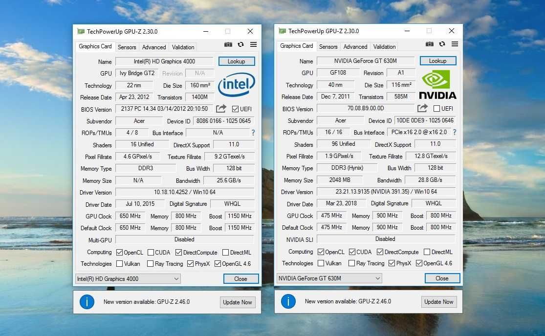 Ноутбук Acer V3-571G i7-3632QM, 630M-2GB, SSD/HDD-128/1TB, DDR3-8GB