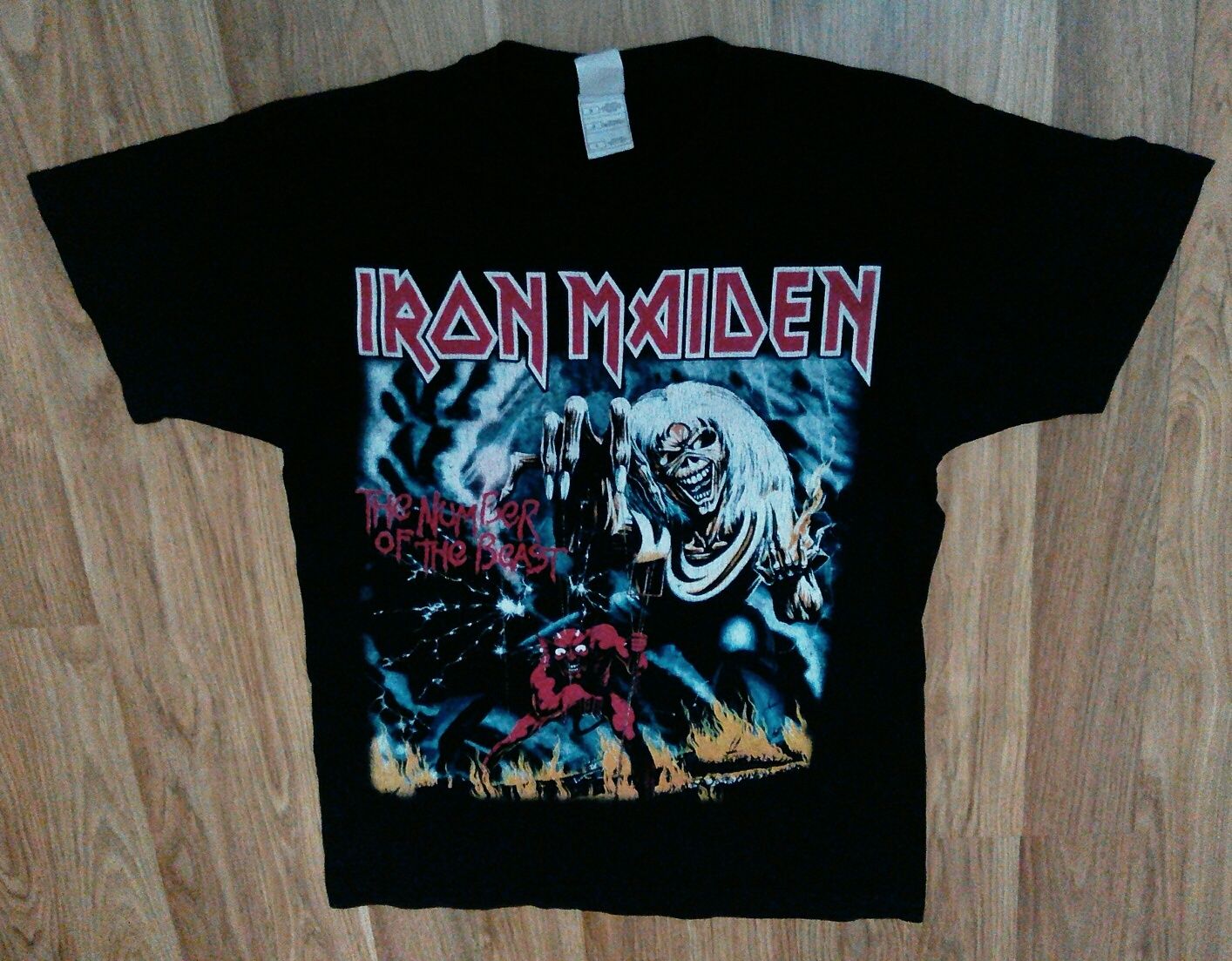 Iron Maiden футболка коллекционная