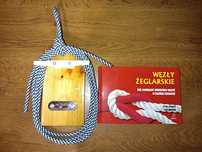 Zestaw do nauki węzłów żeglarskich. Knaga, Węzły żeglarskie