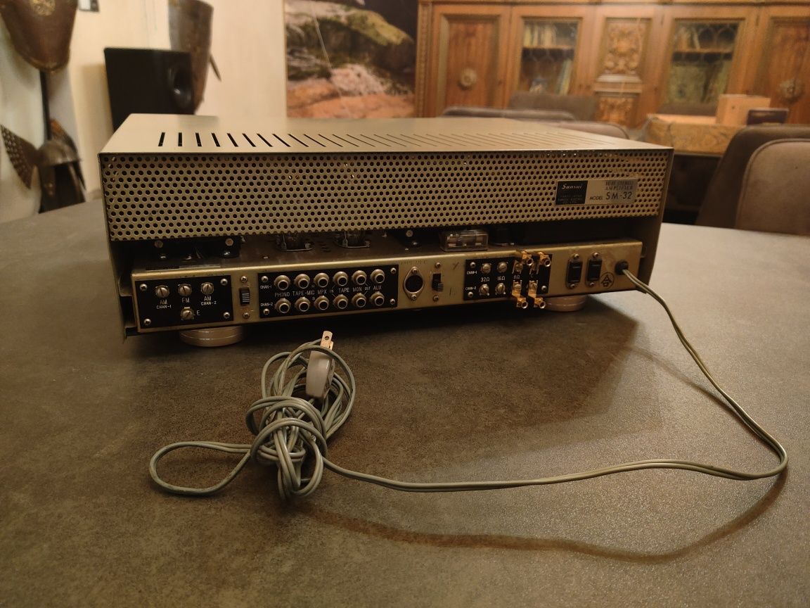 1962r Rarytas Sansui SM32 Tokyo Amplituner lampowy,stan idealny Japan