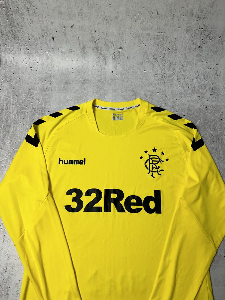 Glasgow Rangers Home Jersey Yellow Hummel Size L