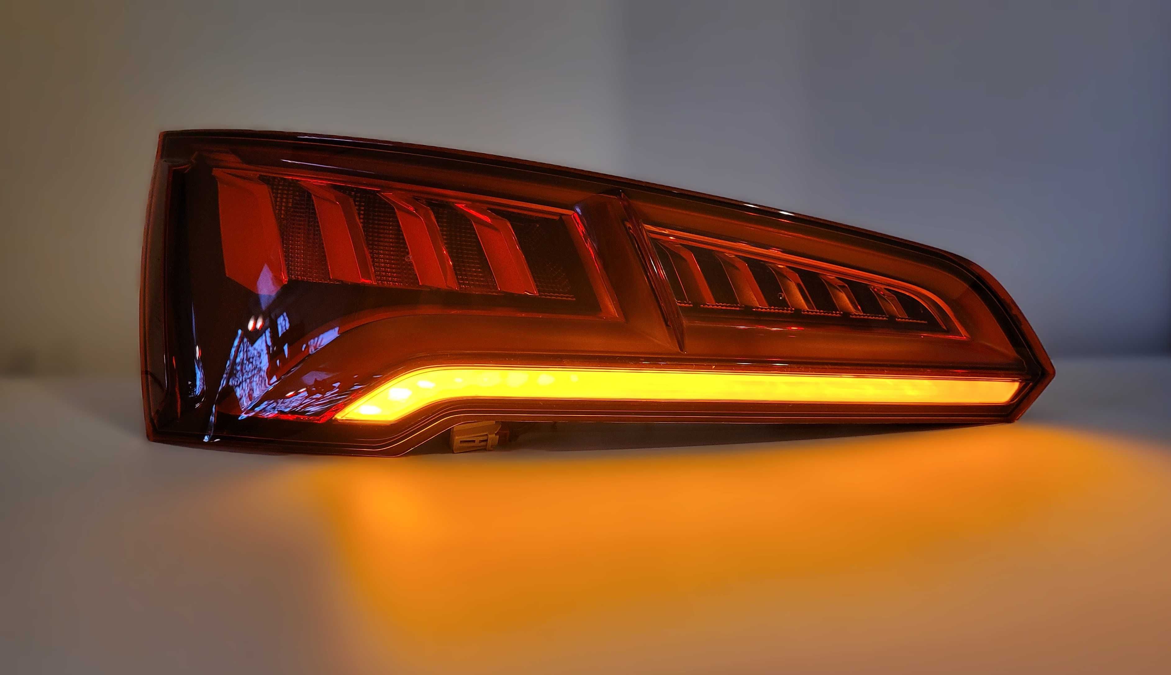 Przeróbka lamp konwersja świateł tył Audi A3,Q3,A5,Q5, Q7 z USA na EU