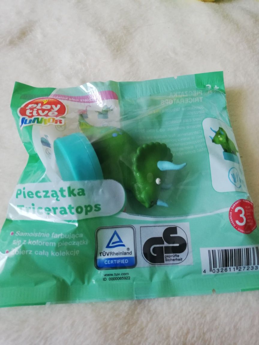 Triceratops Pieczątka Play tive Junior