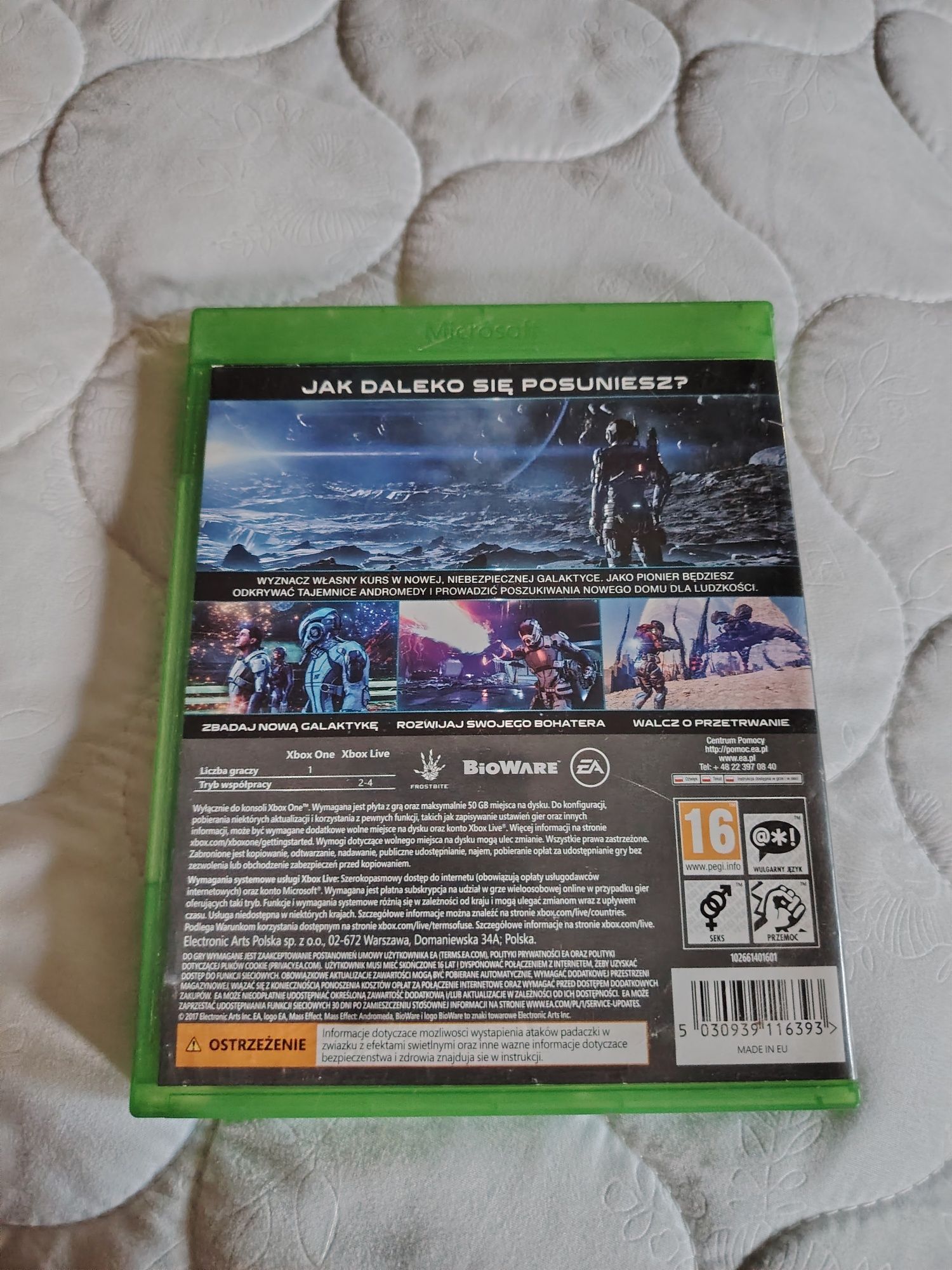 Mass Effect Andromeda Xbox one