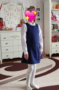 Шкільна форма: сукня Gymboree (США). 8 років