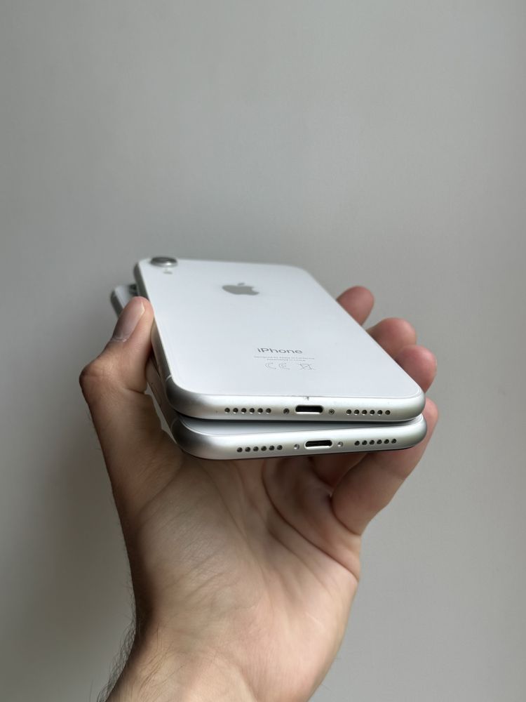 iPhone XR 128 Gb White Neverlock АКБ 94% Идеал