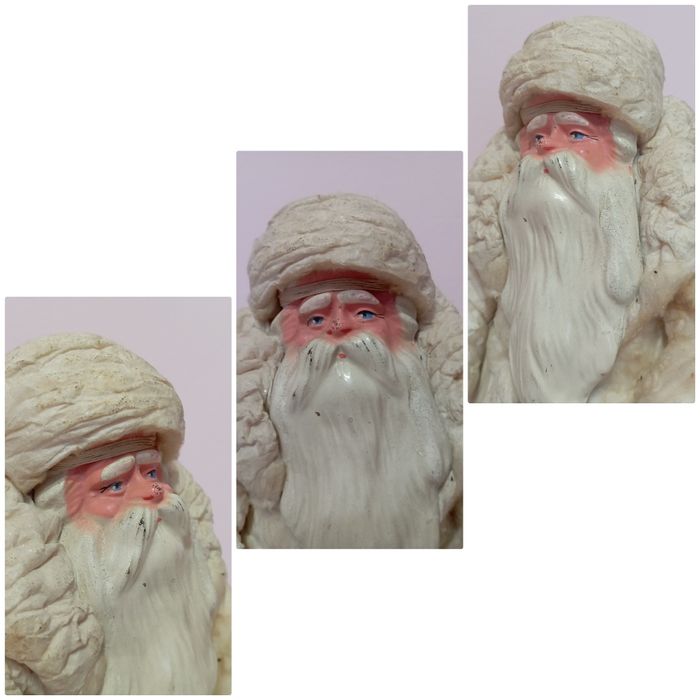 Дід Мороз 1962р Київ Перемога тирса дед мороз опилки игрушка СССР