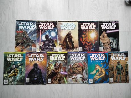 Komiks Star Wars 11 sztuk z 2010 roku