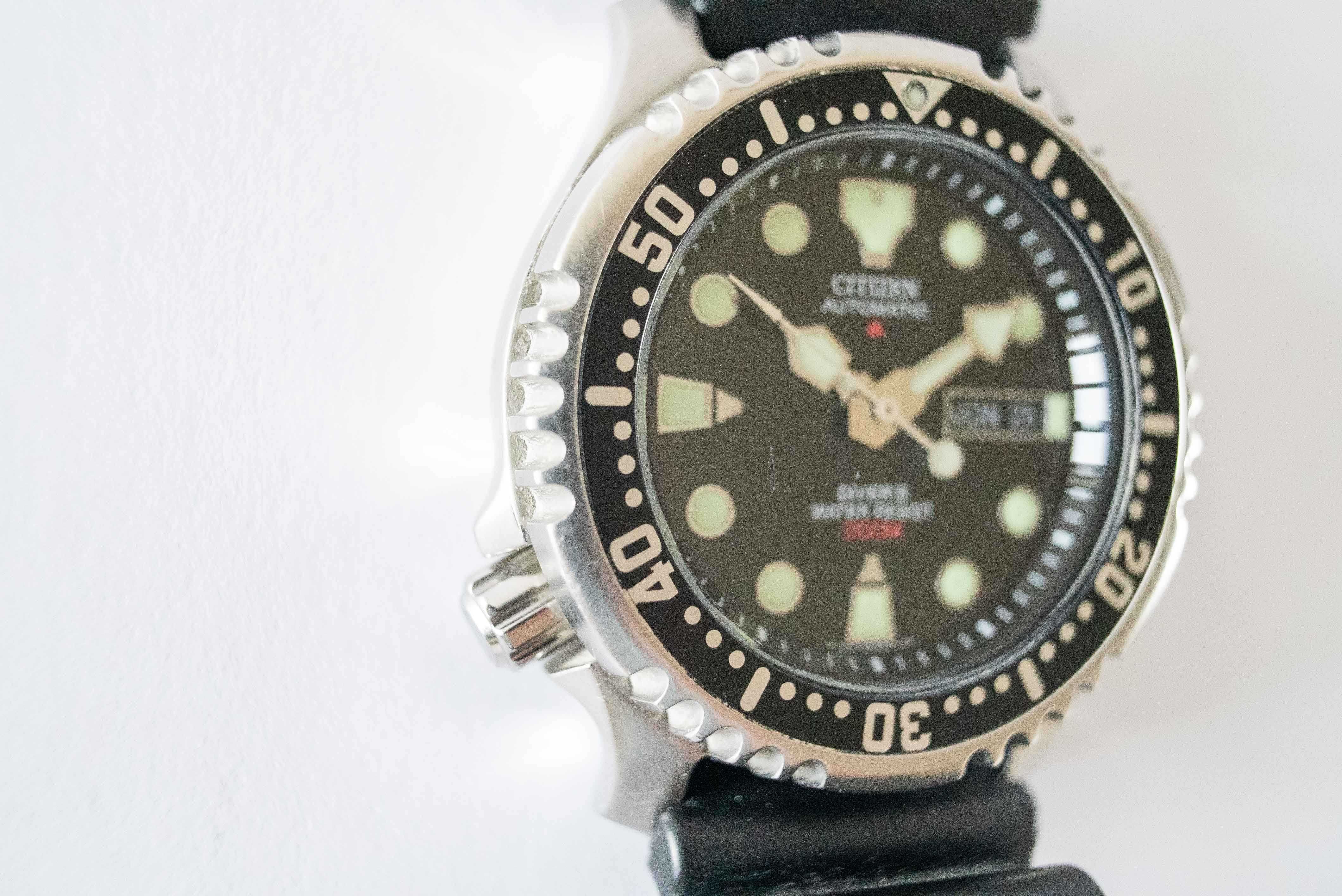 Zegarek Citizen Promaster ny0040-09e klasyka