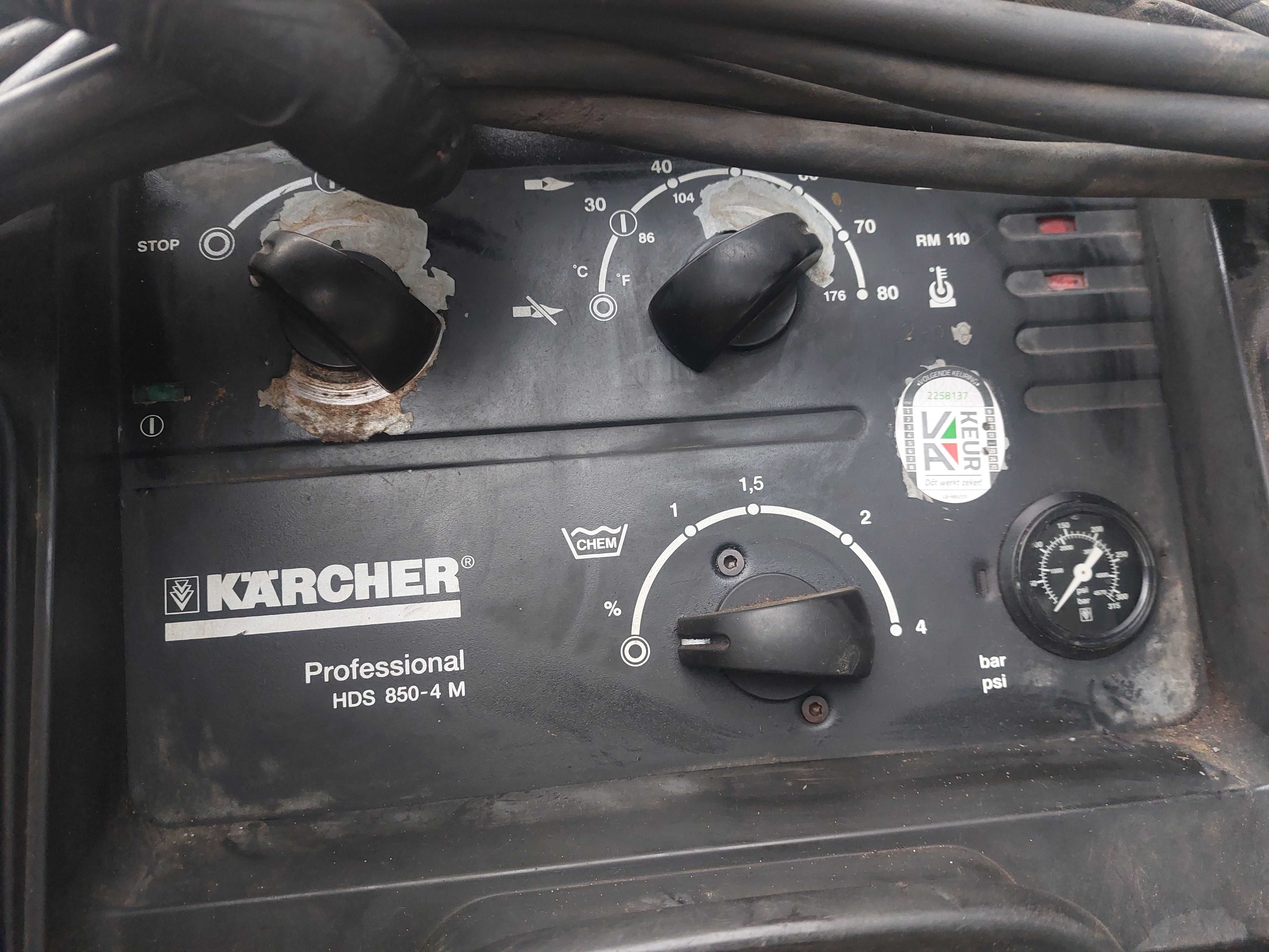 Myjka Karcher HDS 850-4M po serwisie