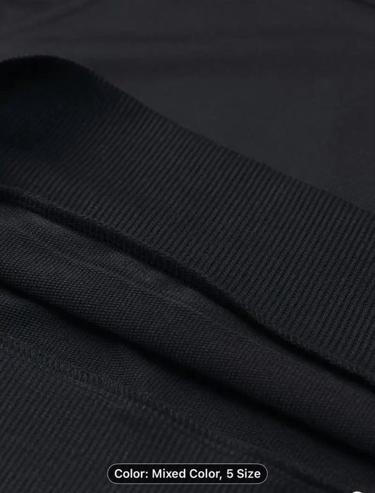 Pack com 5 hoodies de manga comprida para homem.