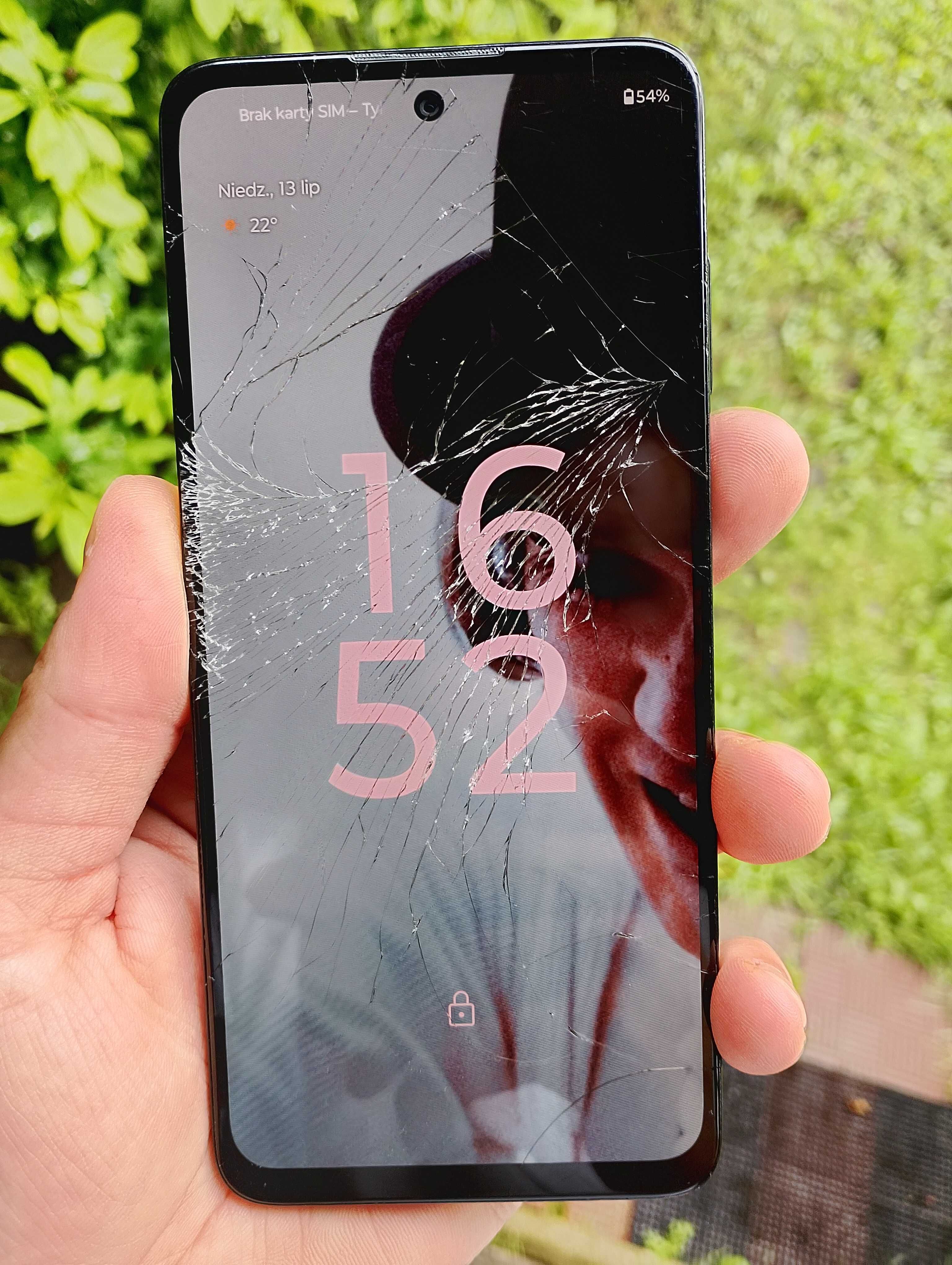 Motorola edge 20 lite 5g zbita szybka