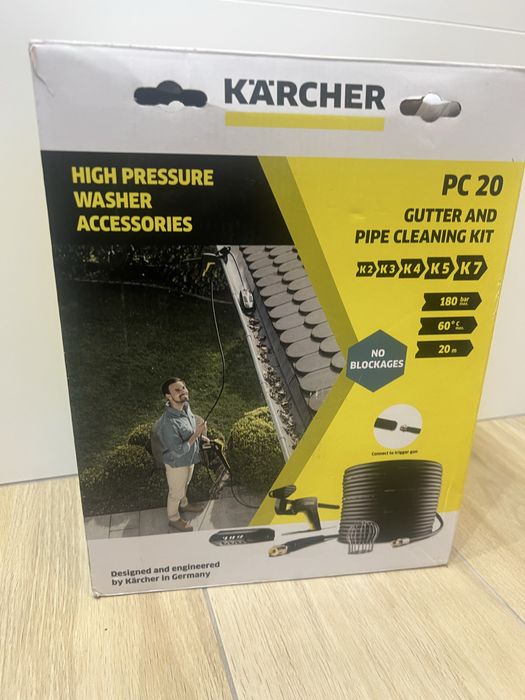 Zestaw do udrażniania rynien dachowych i rur KARCHER