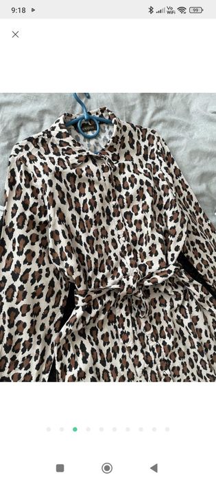 Плаття сорочка в око принт