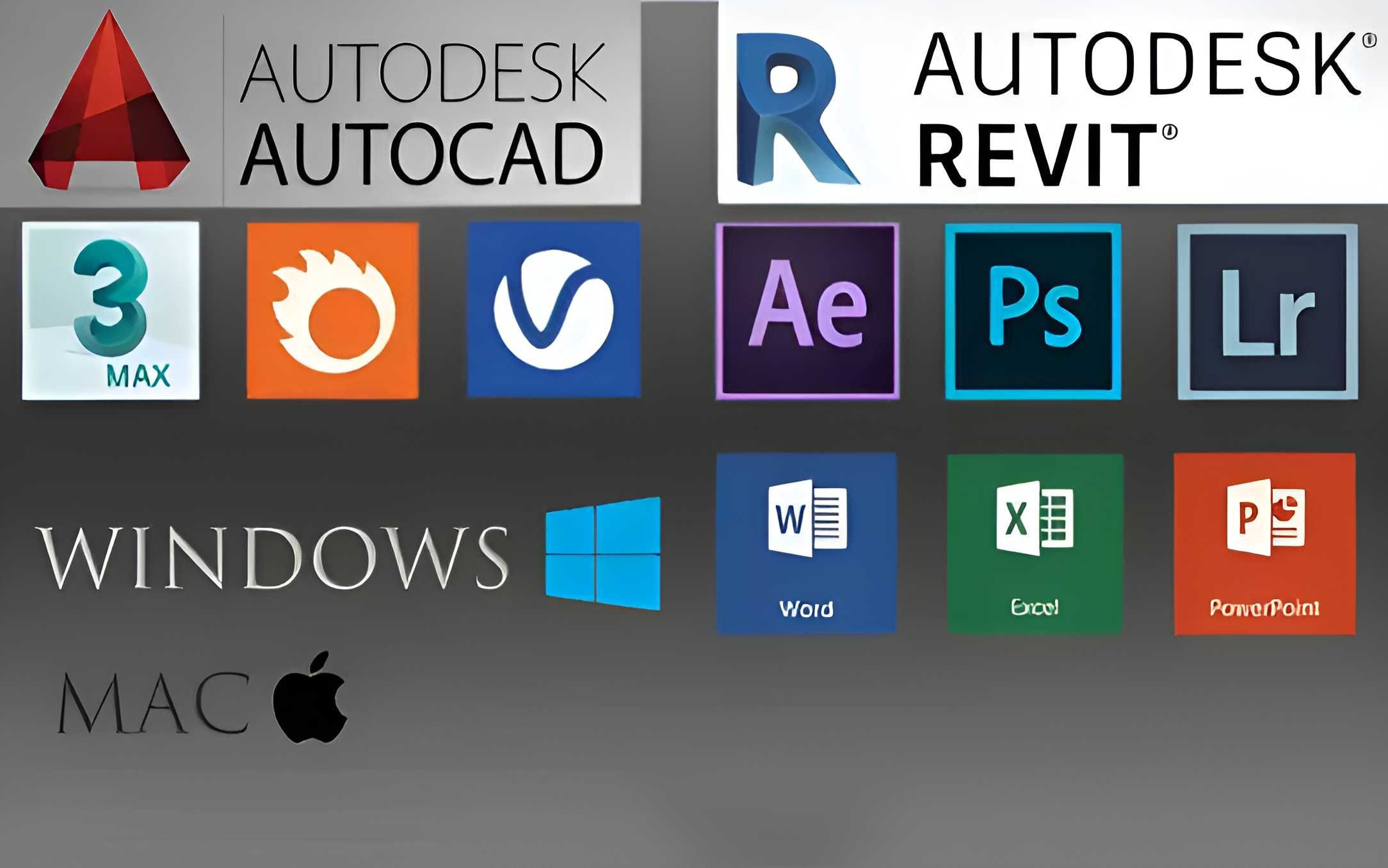 Встановлення програм AutoDESK ArchiCAD Adobe Office 365 з ∞ ліцензією