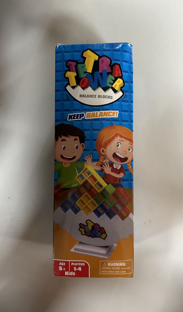 Настільна гра для дітей "Балансуюча вежа" Tetris Tower