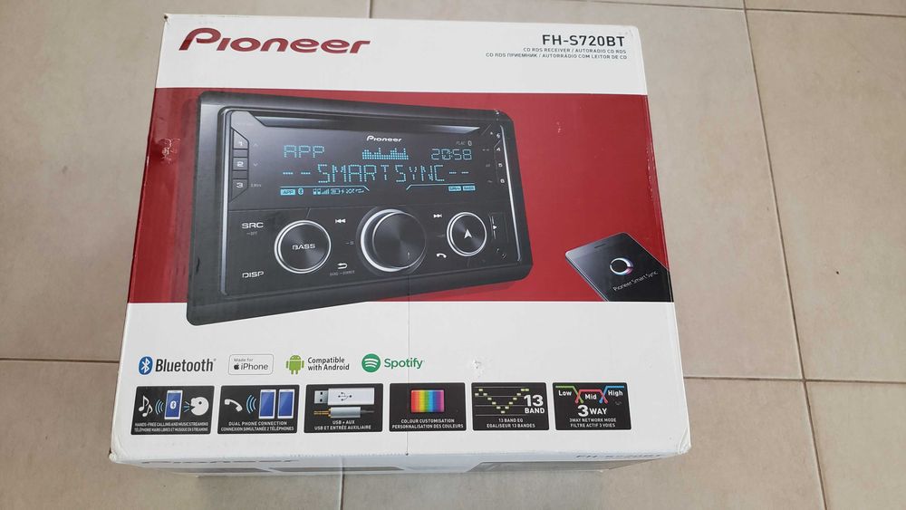Radio samochodowe Pioneer FH-S720BT