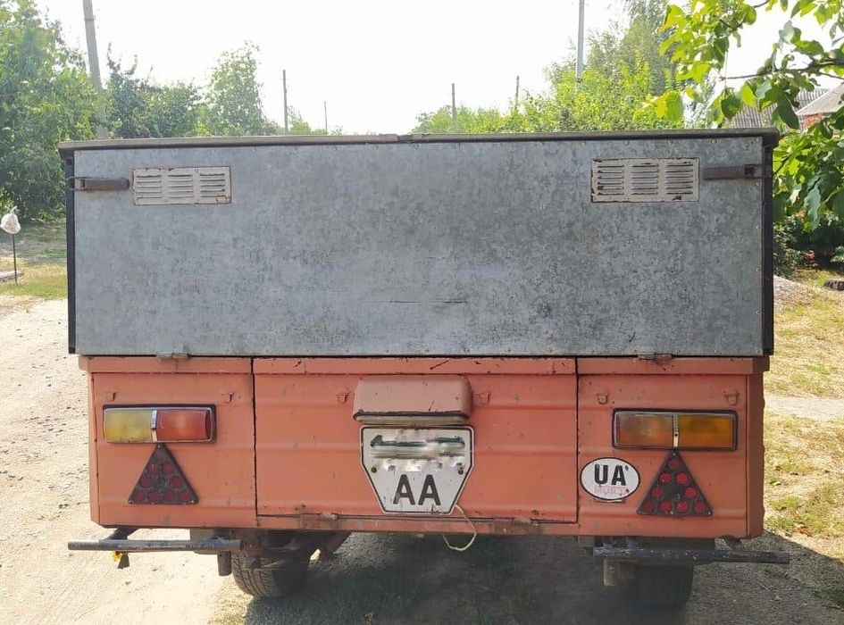 Причіп саморобний з документами