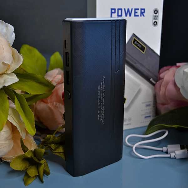 Power Bank Rapid 20 000 mAh Повербанк Led екран Ліхтар 1 РІК ГАРАНТІЇ