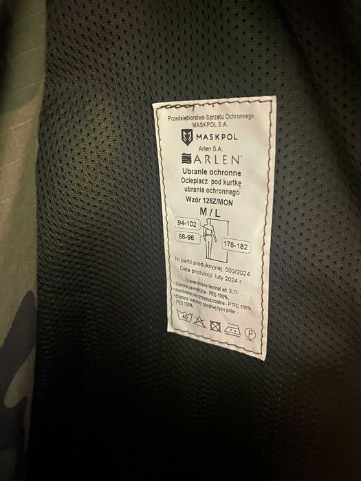 Ubranie ochronne Gore-tex 128 Z/ mon