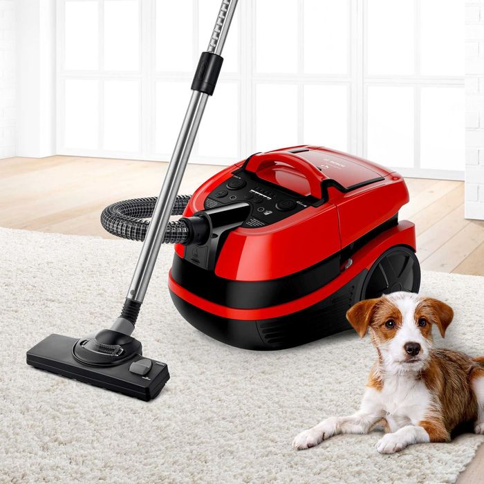 Миючий пилосос Bosch BWD421PET 2100 Вт червоний