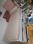 Łóżko 90×200 IKEA SLAKT z materacem i ochroną