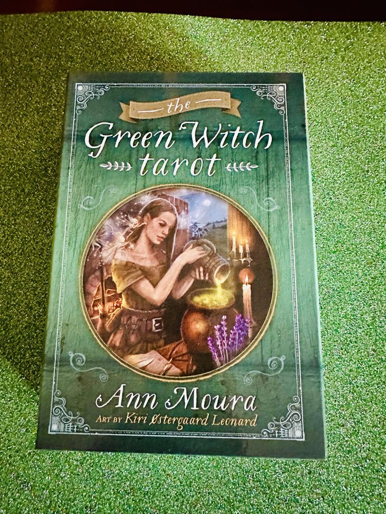 The Green Witch Tarot Kit (novo e original)