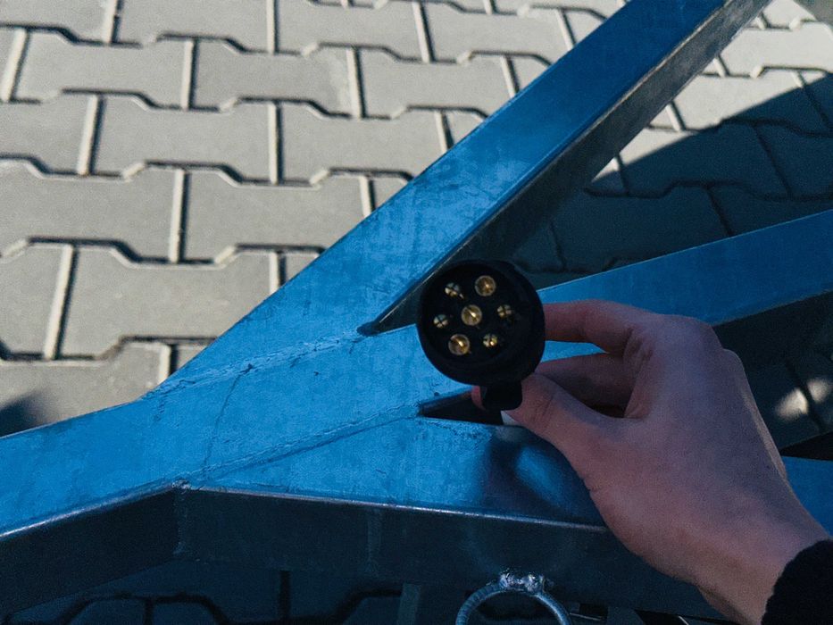 Прицеп легковий / причіп фанерний 2.3×1.32×0.5 УСИЛЕНИЙ ОЦИНКОВАНИЙ