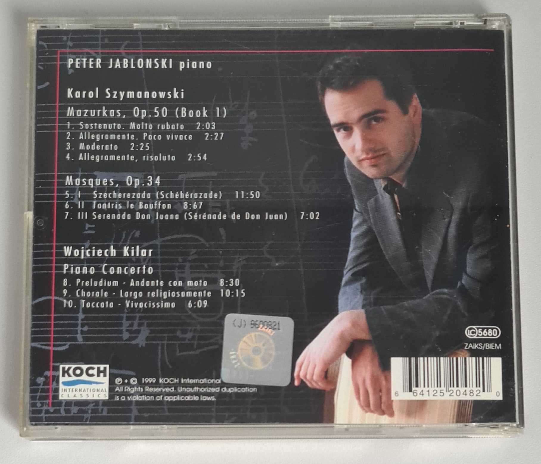 Polska gościnna Peter Jablonski piano płyta CD