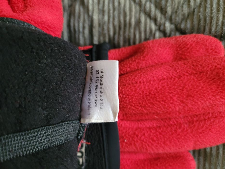 Rękawice męskie Campus polartec rozm. L