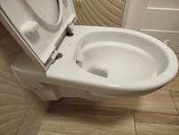 Miska WC podwieszana rozstaw 18 cm